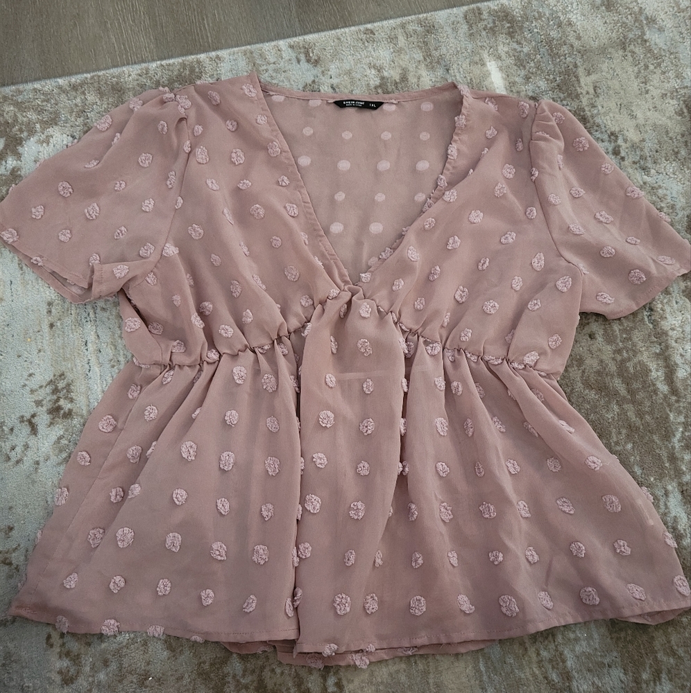 Shein Curve Blouse